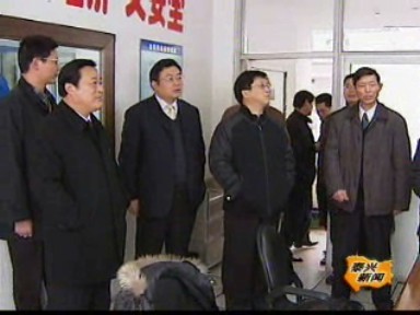 市領(lǐng)導(dǎo)看望慰問新聞工作者